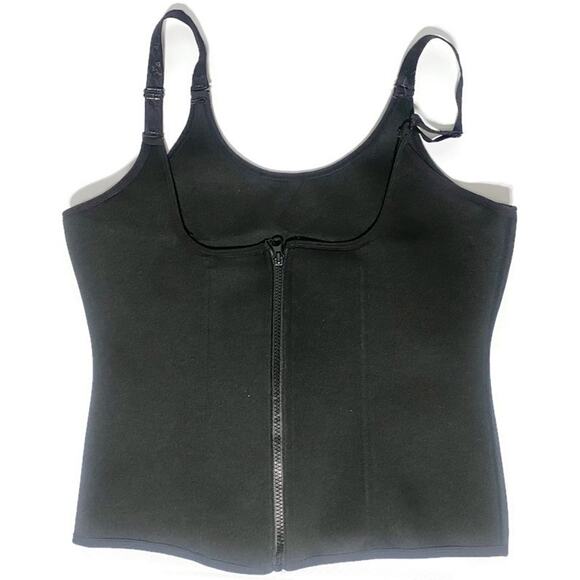 Nebility Corset Body Shaper Size 3XL Black Neoprene and Nylon - Picture 1 of 8